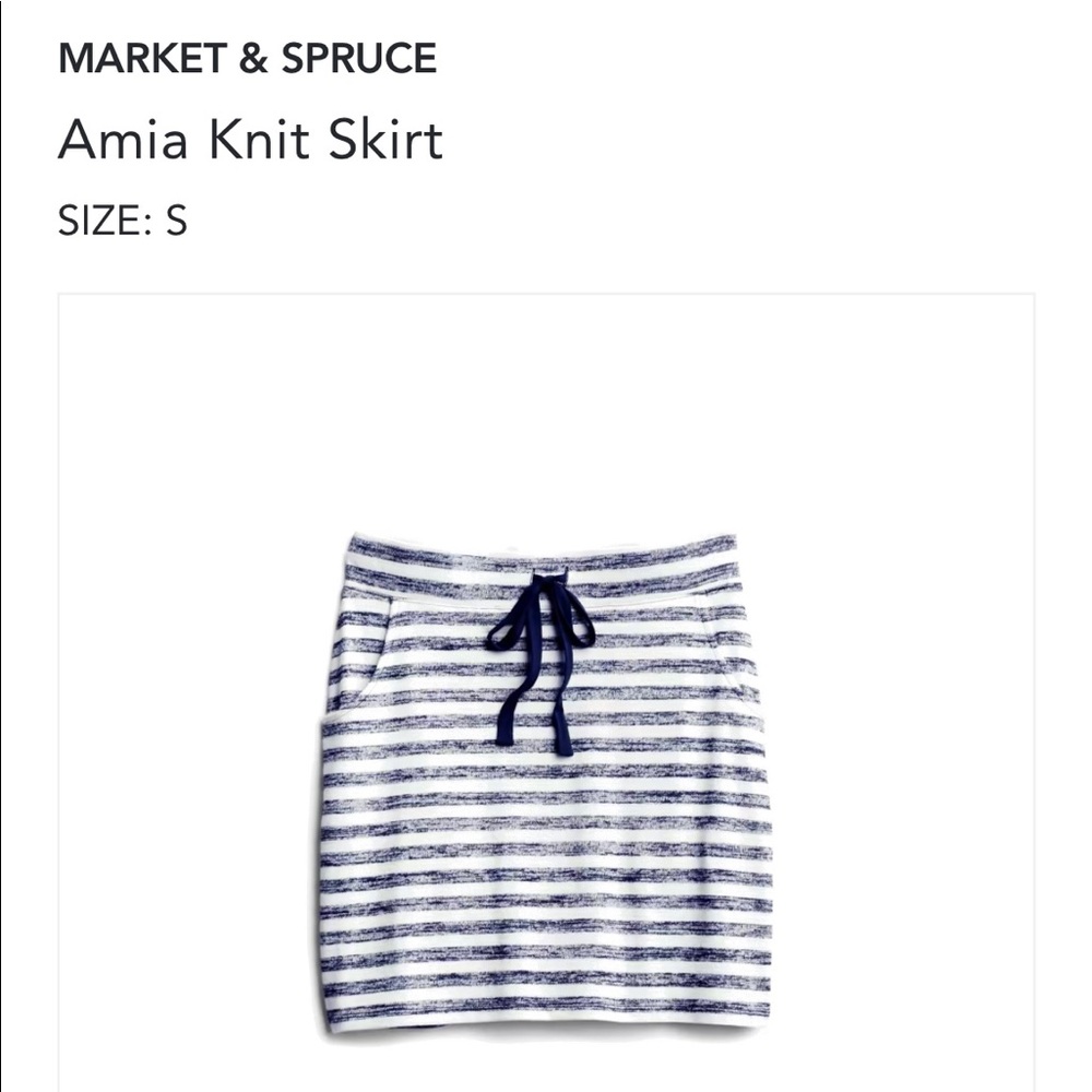 Market & Spruce Anita Knit Skirt